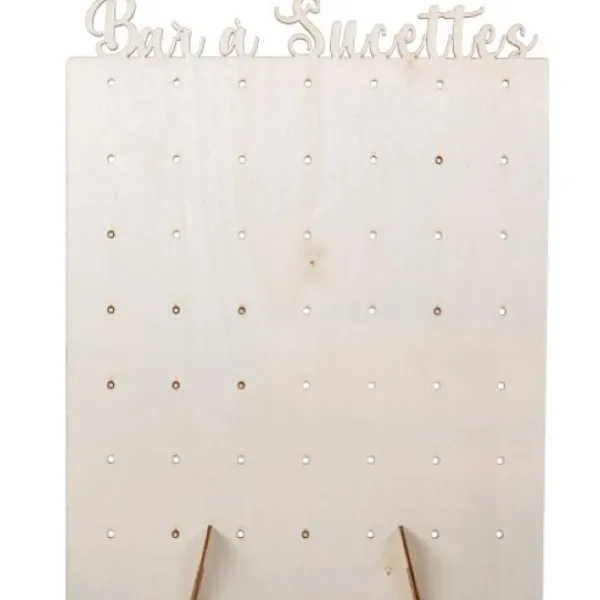 Badaboum Pr Sentoir Bar A Sucette En Bois