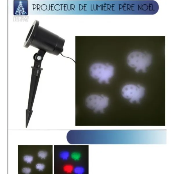 Badaboum Projecteur Led Lumineux P Re Noel Hot