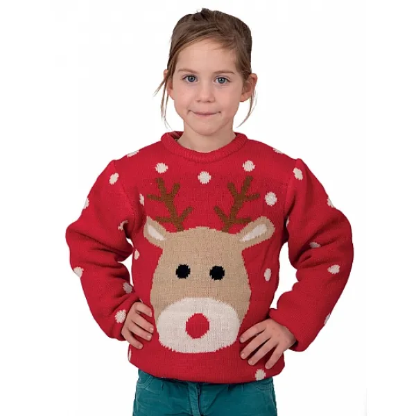 Badaboum Pull De No L Renne 7/9 Ans Hot