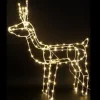 Badaboum Renne Lumineux Pas Cher 120 Nano Led Blanc Chaud Online