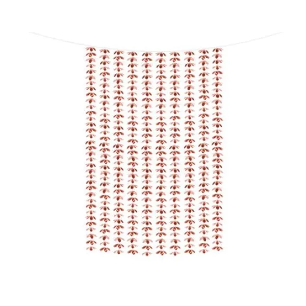 Badaboum Rideau Deco De Salle Fleur Rose Gold