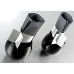 Badaboum Rond De Serviette Argent M Tallis En Carton X 10 Pi Ces Clearance
