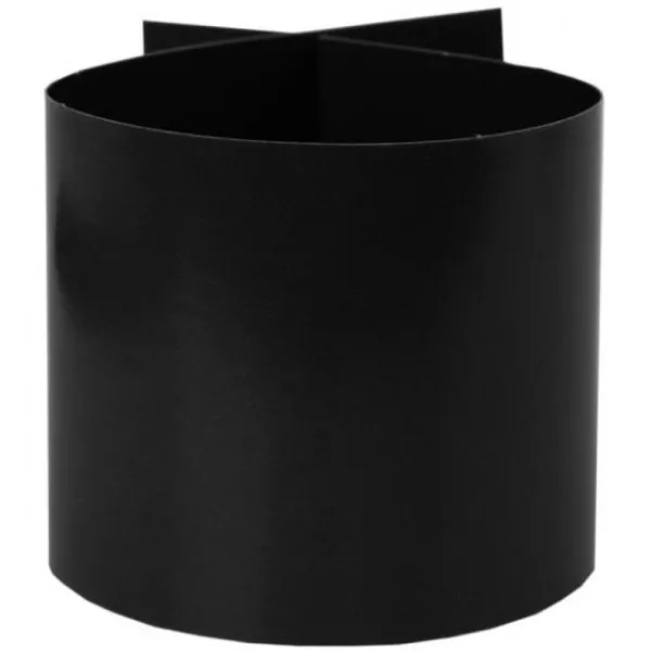 Badaboum Rond De Serviette Noir En Carton X 6 Pi Ces Best