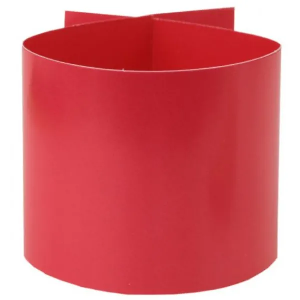 Badaboum Rond De Serviette Rouge En Carton X 6 Pi Ces New