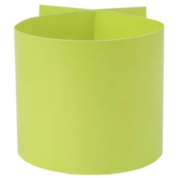 Badaboum Rond De Serviette Vert Anis En Carton X 6 Pi Ces Clearance