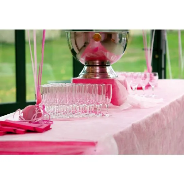 Badaboum Rouleau De Nappe Intisse Blanc 50M X 120Cm Pas Cher