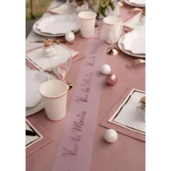 Badaboum Rouleau De Tulle Vive Les Mari S Rose Gold