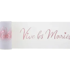 Badaboum Rouleau De Tulle Vive Les Mari S Rose Gold