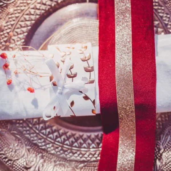 Badaboum Ruban Adh Sif Paillettes Rose Gold