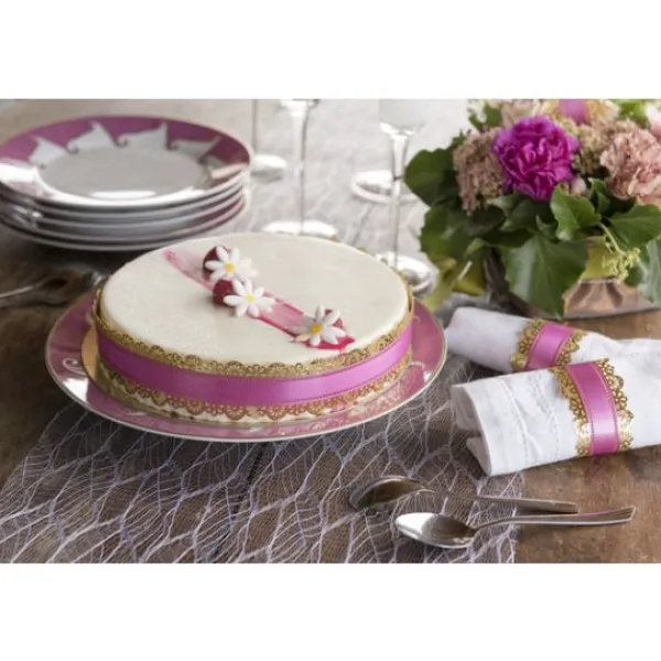 Online Ruban Charlotte Dentelle Jaune 50Mm X 20 M Tres Theme Dentelle