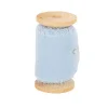 Badaboum Ruban Effiloch Mousseline De Soie Bleu Ciel Discount