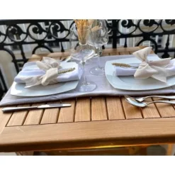 Badaboum Ruban En Lin Naturel 8Cm X 20M Pas Cher