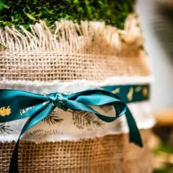 Badaboum Ruban Lin Feuilles Tropicales