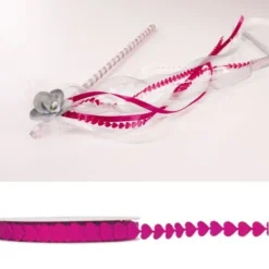 Badaboum Ruban Mariage Avec Coeur Fuchsia 10Mm X 5 M Tres
