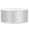 Badaboum Ruban Satin Argent 25Mm X 25 M Tres