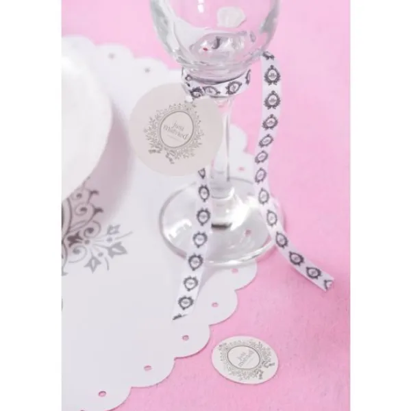Badaboum Ruban Satin Just Married 10Mmx5M