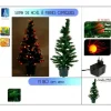 Badaboum Sapin De Noel Fibre Optique 42 Boules Led Or Discount