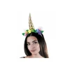 Discount Serre T Te Licorne Dor E Fleurs Theme Licorne