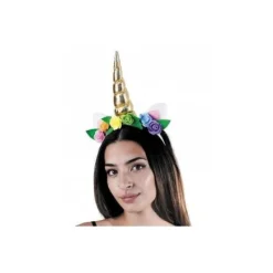 Discount Serre T Te Licorne Dor E Fleurs Theme Licorne