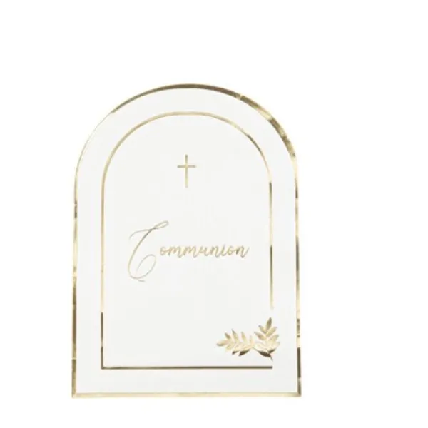 Discount Serviette En Papier Communion Puret Blanc X 16 Pi Ces Theme Communion