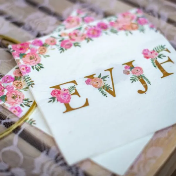Badaboum Serviette En Papier Evjf X 16 Pi Ces