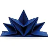 Badaboum Serviette Pr Pli E En Papier Bleu Marine X 12 Pi Ces Sale