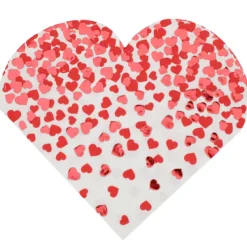 Badaboum Serviettes En Papier Coeur Rouge 33Cm X10 Pi Ces