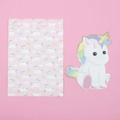 New Set De 8 Invitation Baby Licorne Theme D Co Baby Shower