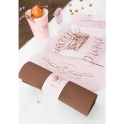 New Set De Table Bapt Me Princesse X 6 Pi Ces Theme Bapteme