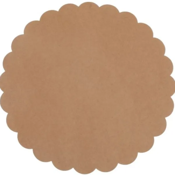 Badaboum Set De Table Festonn Naturel X 6 Pi Ces