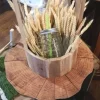 Badaboum Set De Table Tronc D'Arbre Naturel 38Cm