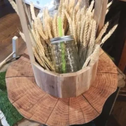 Badaboum Set De Table Tronc D'Arbre Naturel 38Cm