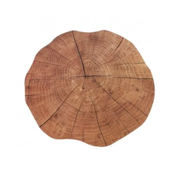 Badaboum Set De Table Tronc D'Arbre Naturel 38Cm