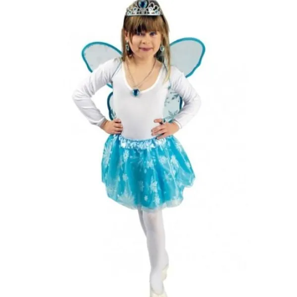 Outlet Set Princesse Des Neiges Tutu Et Ailes Bleu Theme Deco Princesse