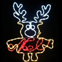 Badaboum Silhouette De Noel Lumineuse Cerf De Noel Clearance
