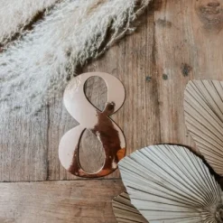 Badaboum Sticker Chiffre 8 Rose Gold