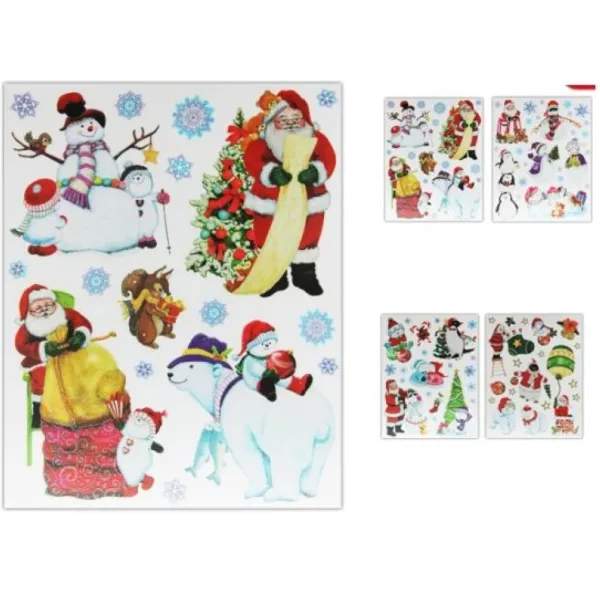 Badaboum Sticker De Noel Moderne Finition Paillet Best