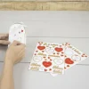 Badaboum Stickers D Coratifs Coeur X60 Pi Ces