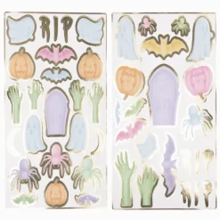 Hot Stickers D Coratifs Halloween Pastel X40 Pi Ces Theme Deco Pastel