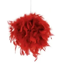Badaboum Suspension Boule Plume 10 Cm