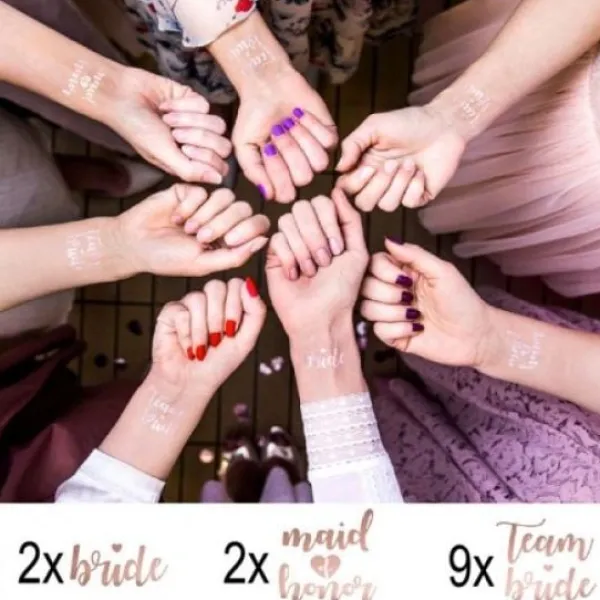 Badaboum Tatouage Mariage Rose Gold X 13