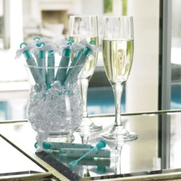 Badaboum Tube De Bulles Savons Coeur Turquoise X 24 Pi Ces