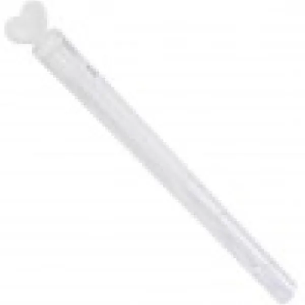 Badaboum Tube De Bulles Savons Coeur Transparent X 48 Pi Ces
