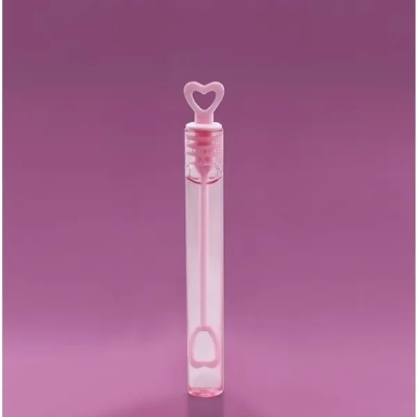 Badaboum Tube De Bulles Savons Mariage Coeur Rose X 48 Pi Ces