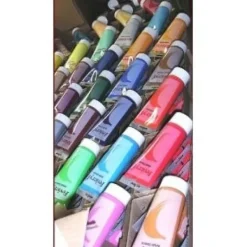 Discount Tube De Peinture Acrylique 200Ml Pastel Brillant Green Theme Deco Pastel