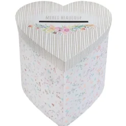 Badaboum Urne Coeur Mariage Fleuri