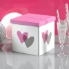Badaboum Urne Mariage Avec Coeur Rose
