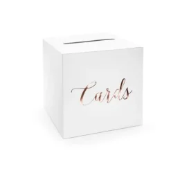 Badaboum Urne Mariage Cards Rose Gold