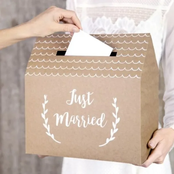 Badaboum Urne Mariage Kraft Just Married