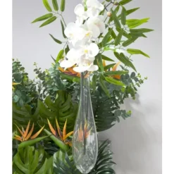 Badaboum Vase En Verre Goutte A Suspendre 40Cm